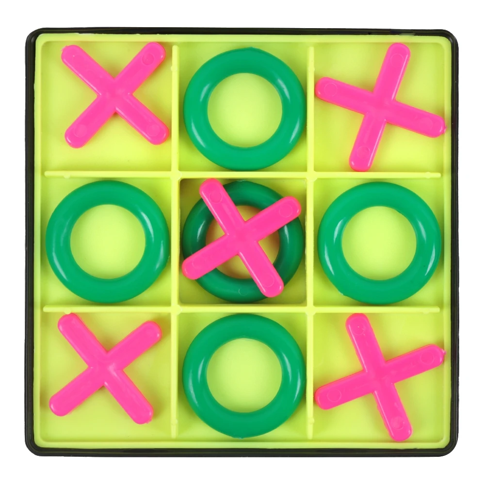 Tic Tac Toe головоломка настольная игра бык шахматы развивающая игрушка разноцветная