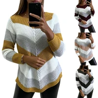 women fashion autumn winter sweater v neckline solid loose casual furry pullover long sleeve sweaters