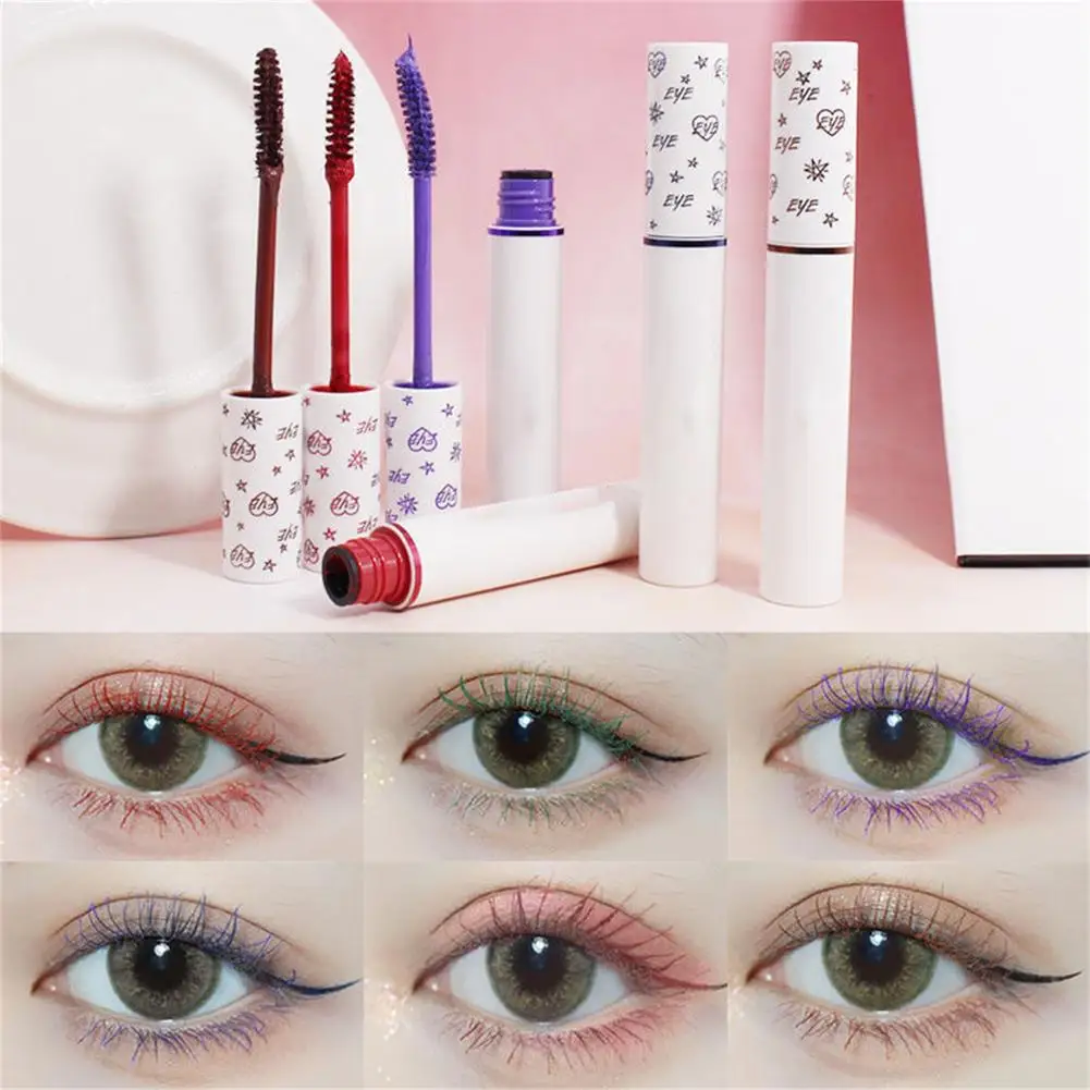 

Mascara Silky Long Thick Curly Waterproof Quick-drying Lasting Eyelash Extension Mascara Big Eye Cosmetics