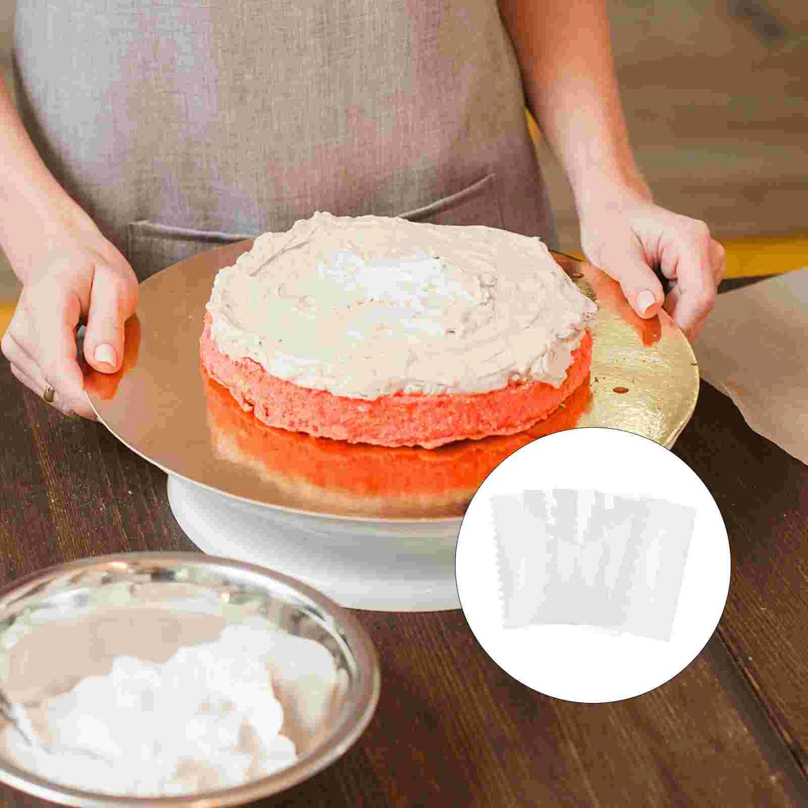 

6 шт. Кухонные гаджеты Odontoid, кухонные аксессуары для приготовления тортов (прозрачные)