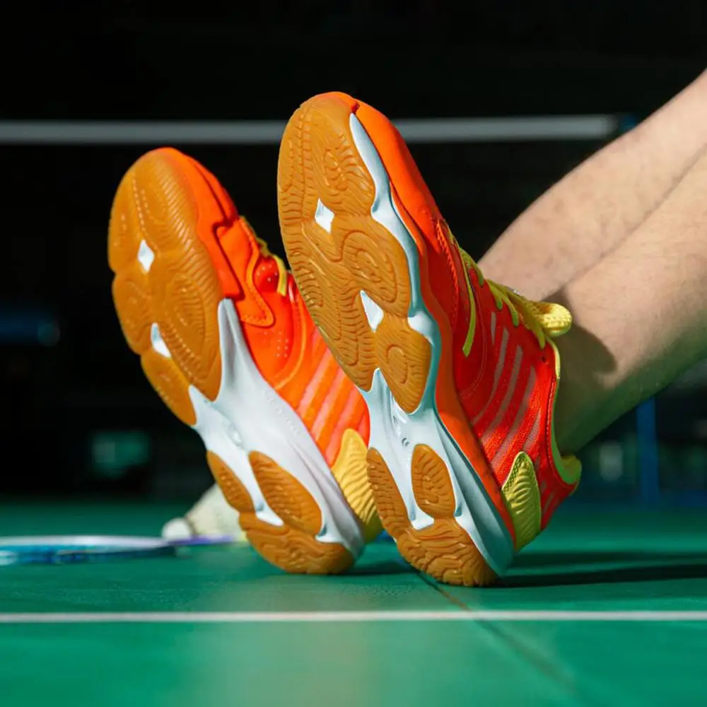 Мужские кроссовки для бадминтона Li Ning RANGER TD дышащая спортивная обувь с