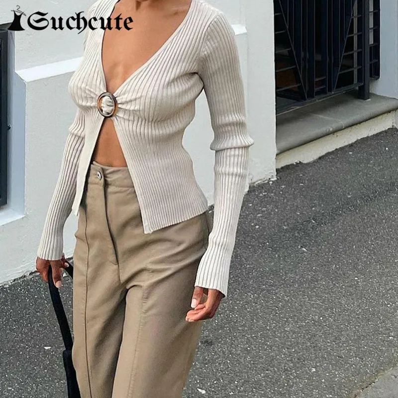 

Корейский стиль Харадзюку, трикотажные женские свитера, модный тонкий кардиган, винтажные элегантные топы, однотонная ажурная одежда