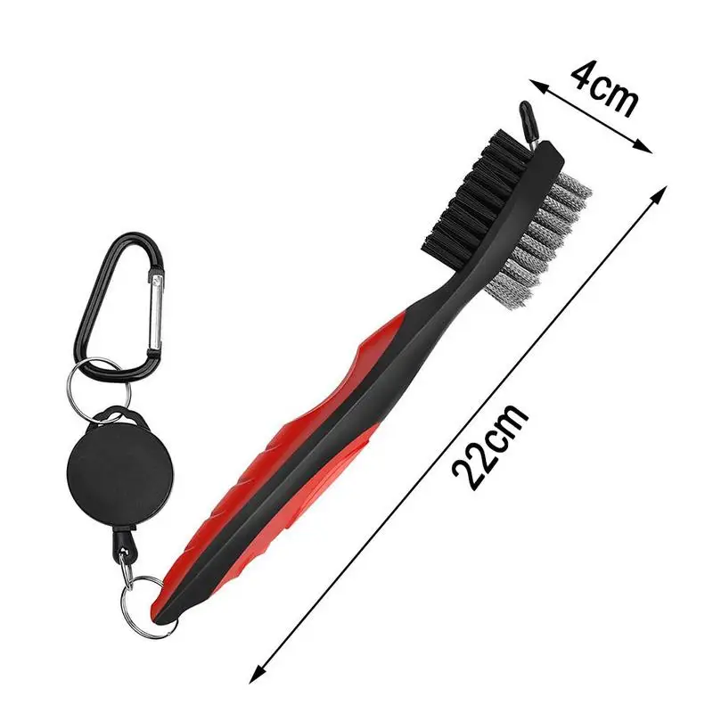 

Portable Golf Club Brush Golf Club Groove Dirt Cleaning Accessories Golf Tool Brush Cleaning L5D1