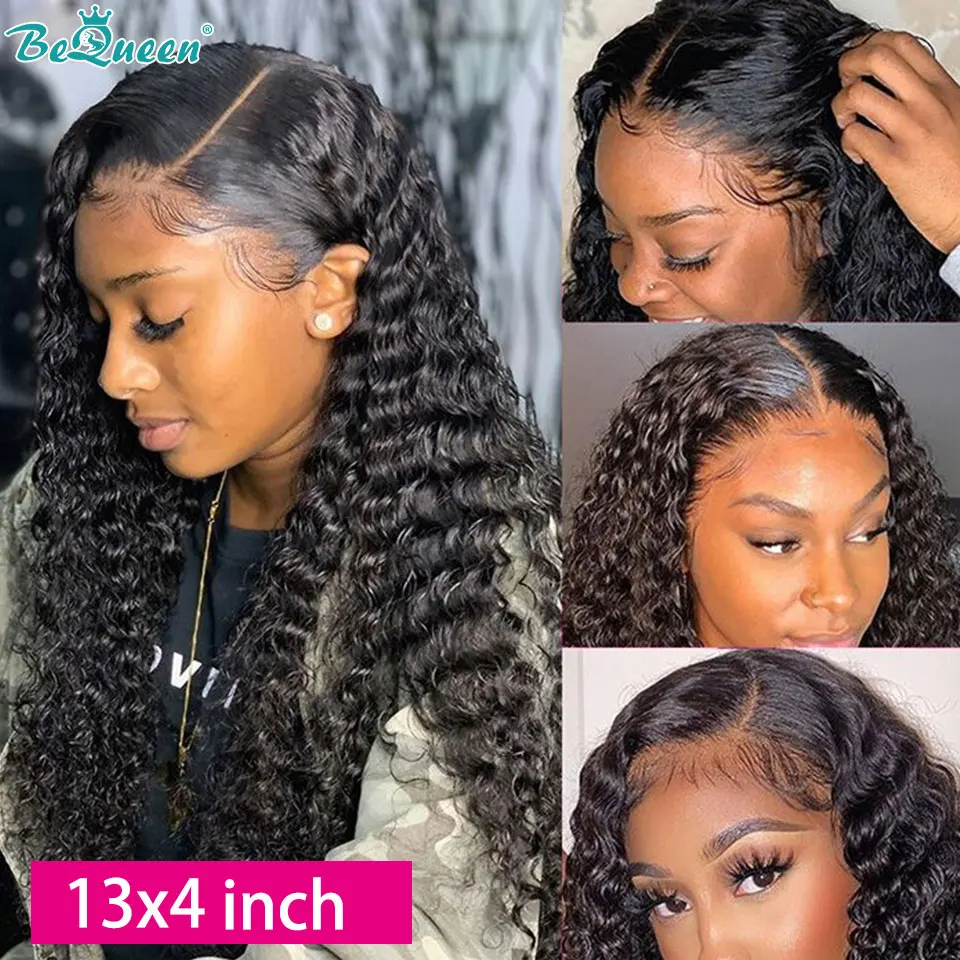 BeQueen 360 парик с глубокой волной HD 30 дюймов 13x 6