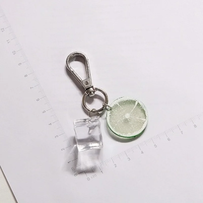 Брелок для ключей с имитацией льда сладкого картофеля женский мужской детский