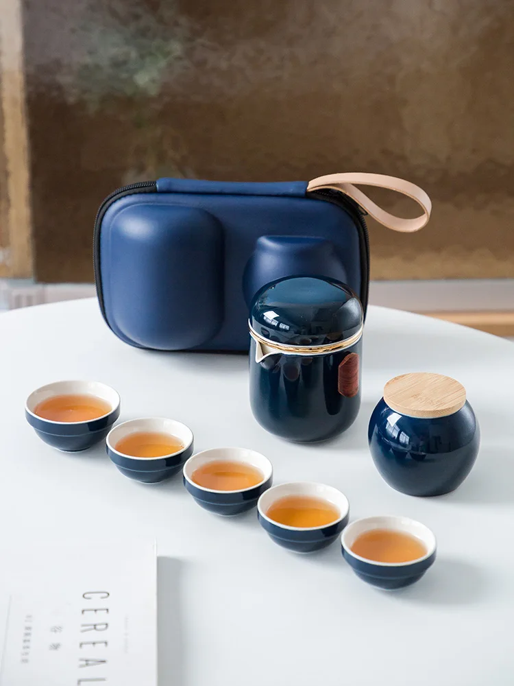

Китайский фарфоровый чайный сервиз для хранения костяного фарфора, керамическая искусственная кофейная винтажная портативная Tigela фарфоро...