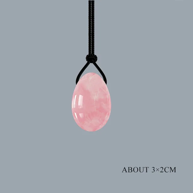 1 Small Pink egg Розовый кварц иони набор яиц для массажа натуральные нефритовые яйца для женщин Кегель тренажер Вагинальные мышцы подтягивающий мяч массаж йони-палочка нефритовый массажер - Цвет: 1 Small Pink egg
