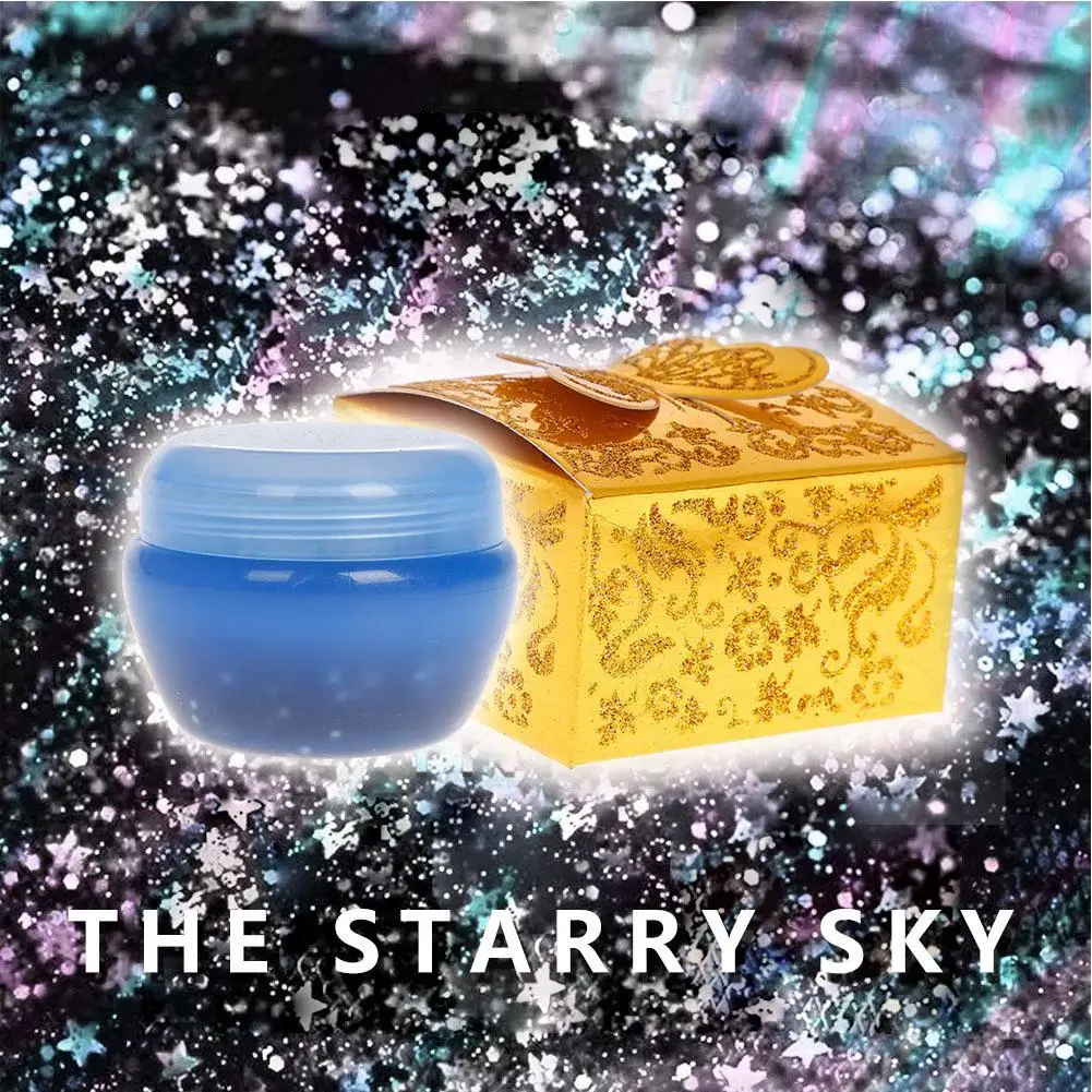 Яркая Гламурная блестящая светящаяся Звезда блестки увлажняющая маска для лица