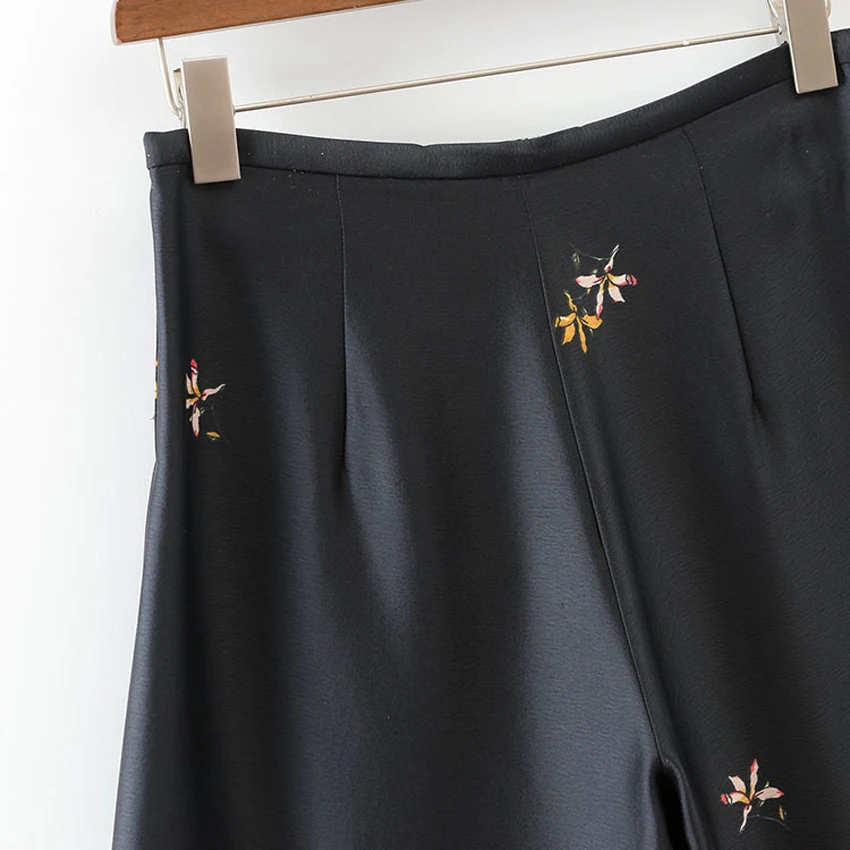 Женские свободные штаны в японском стиле Харадзюку укороченные с широкими