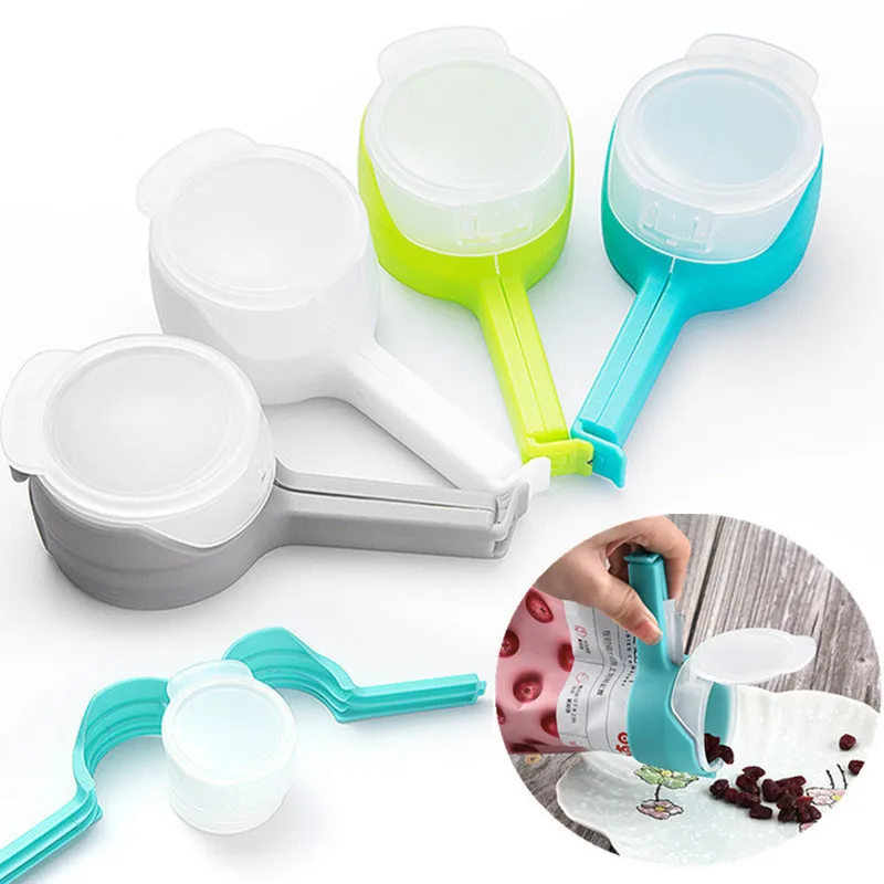 Зажим для упаковки пищевых продуктов зажим с большим разрядным соплом хранения