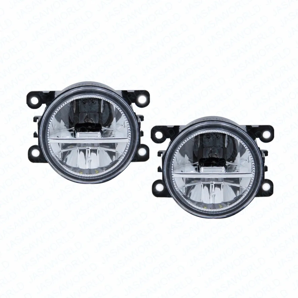 

2pcs Car Styling Round Front Bumper LED Fog Lights DRL Daytime Running Driving fog lamps For Nissan Sentra 2007-2010 211 2012