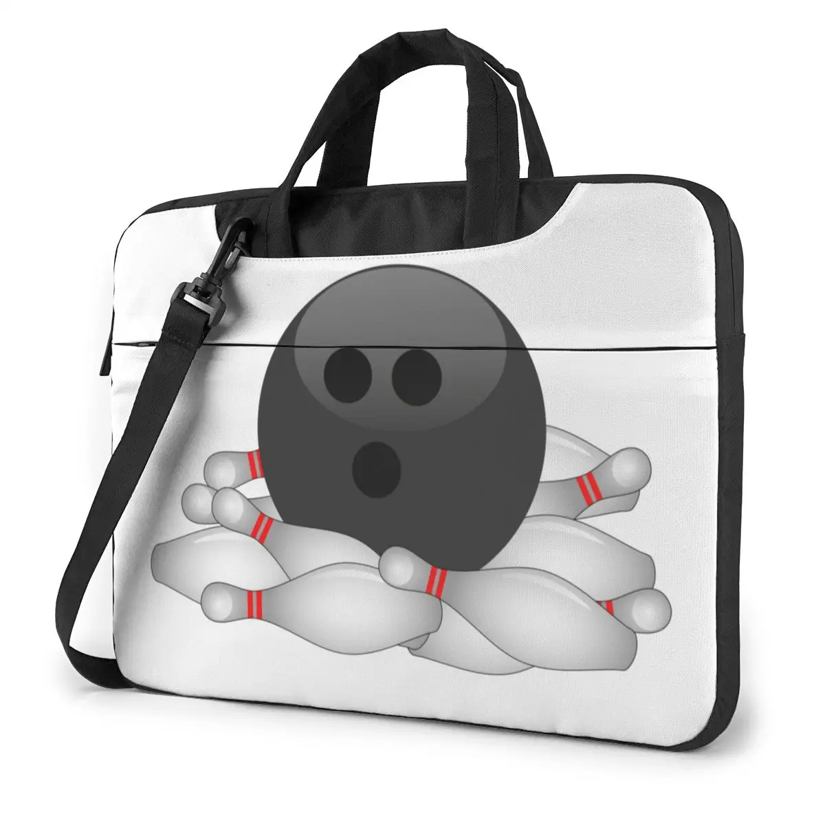 

Bowling Laptop Bag Case Soft Business Computer Bag Messenger Carry Laptop Pouch