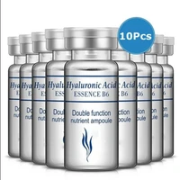 10pc bioaqua serum moisturizing hyaluronic acid vitamins c x to facial anti niacinamida wrinkle aging collagen skin care essence