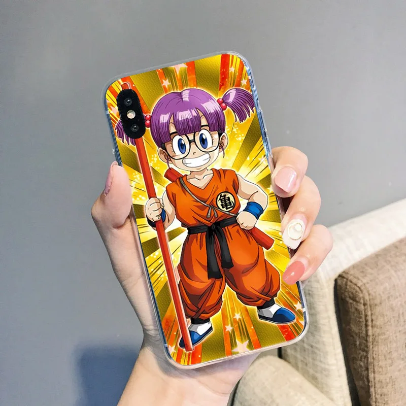 HOUSTMUST милый мультяшный Dr Slump Arale мягкий чехол для телефона iphone 11 pro xs max 7 6s 8 6 plus se 5