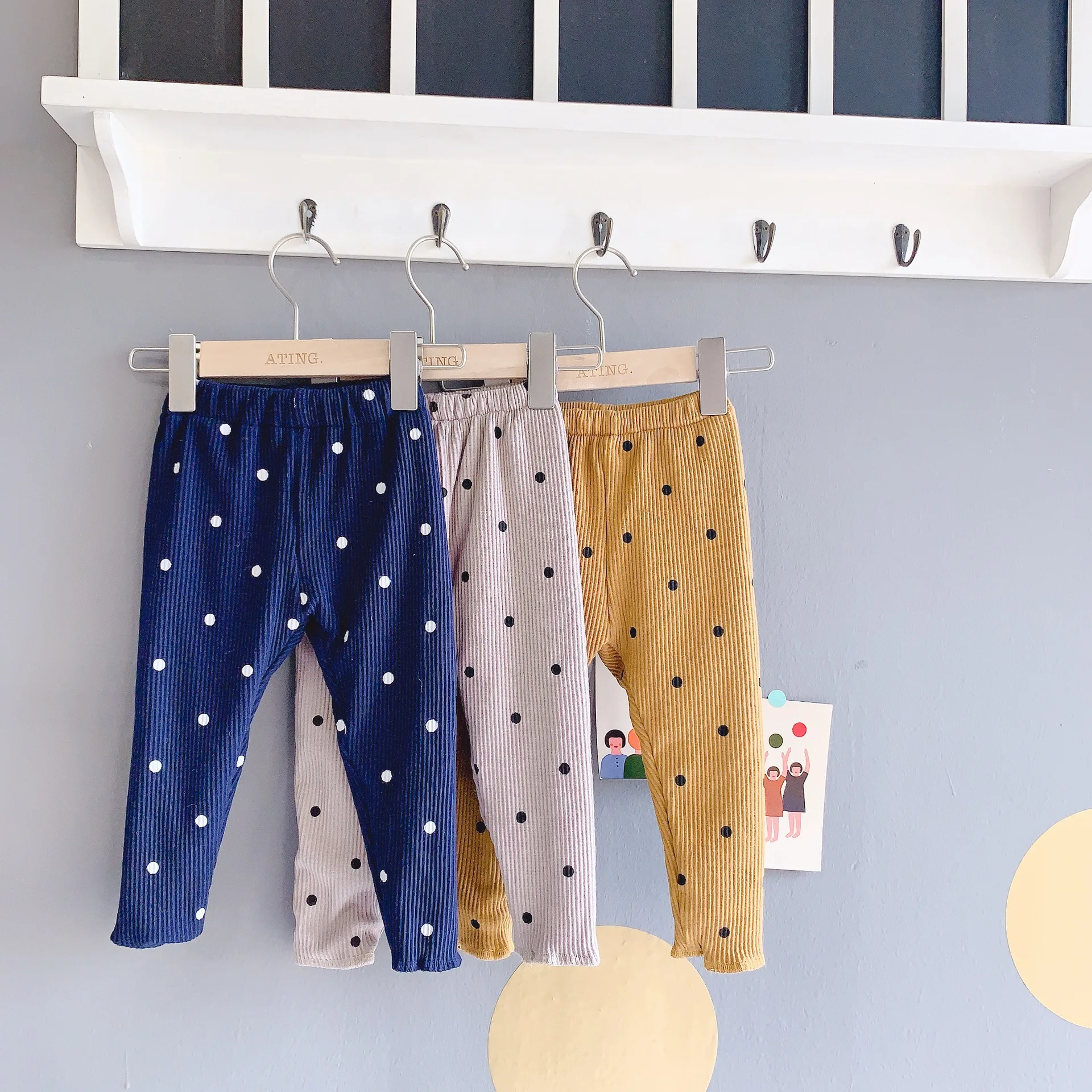 

Леггинсы для девочек, на возраст 1-6 лет, с вельветовой подкладкой, с эластичной талией, Осень-зима, 2019