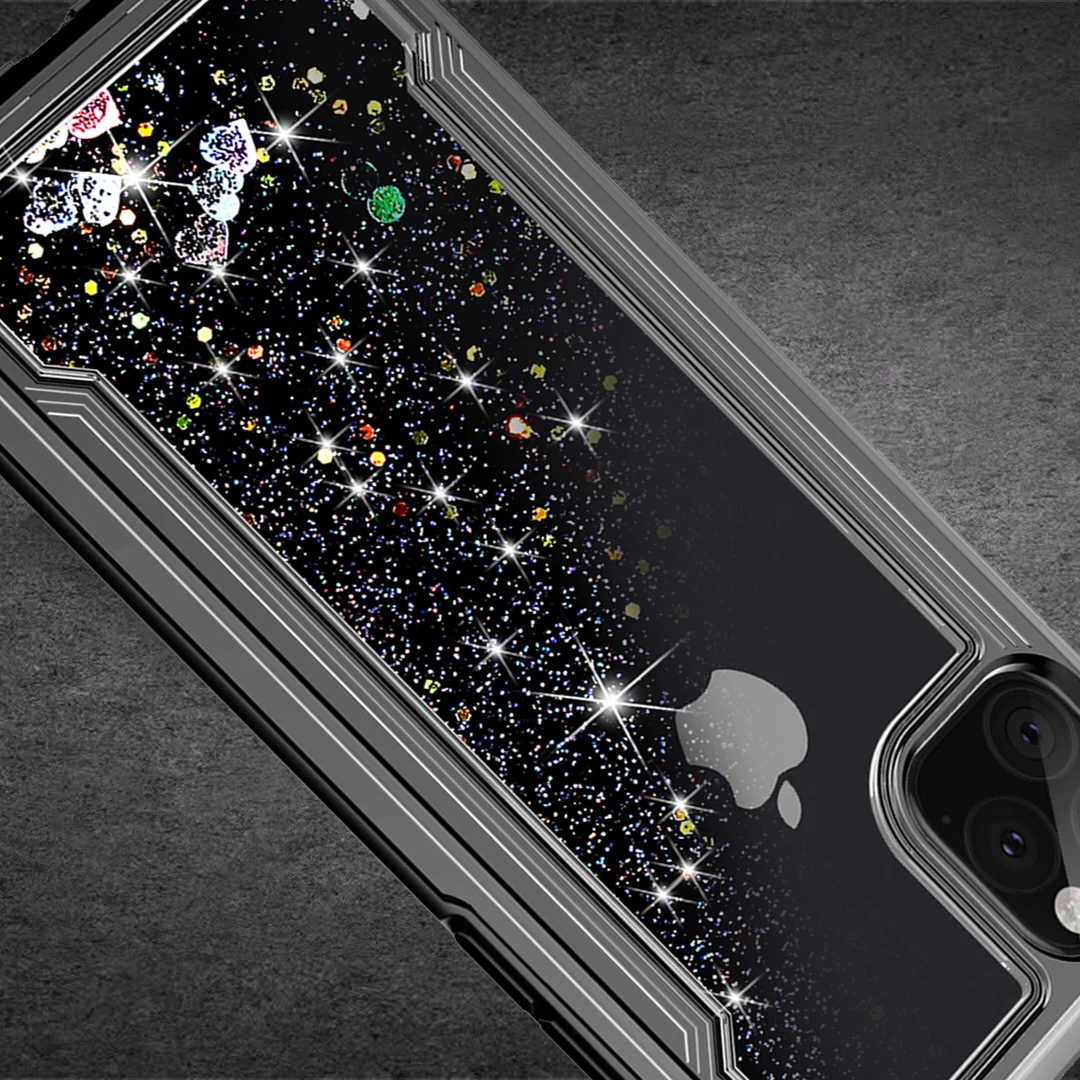 Хромированный Гальванизированный жидкий зыбучий песок чехол для телефона iPhone 6 6s