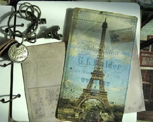

free shipping 8packs Vintage Euro Tower postcard Cute New Year Gifts Greeting Card For Friends Writing Greeting Gift Postcard