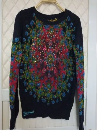 Espanhol ° camisola do inverno com multi-escolha da cor