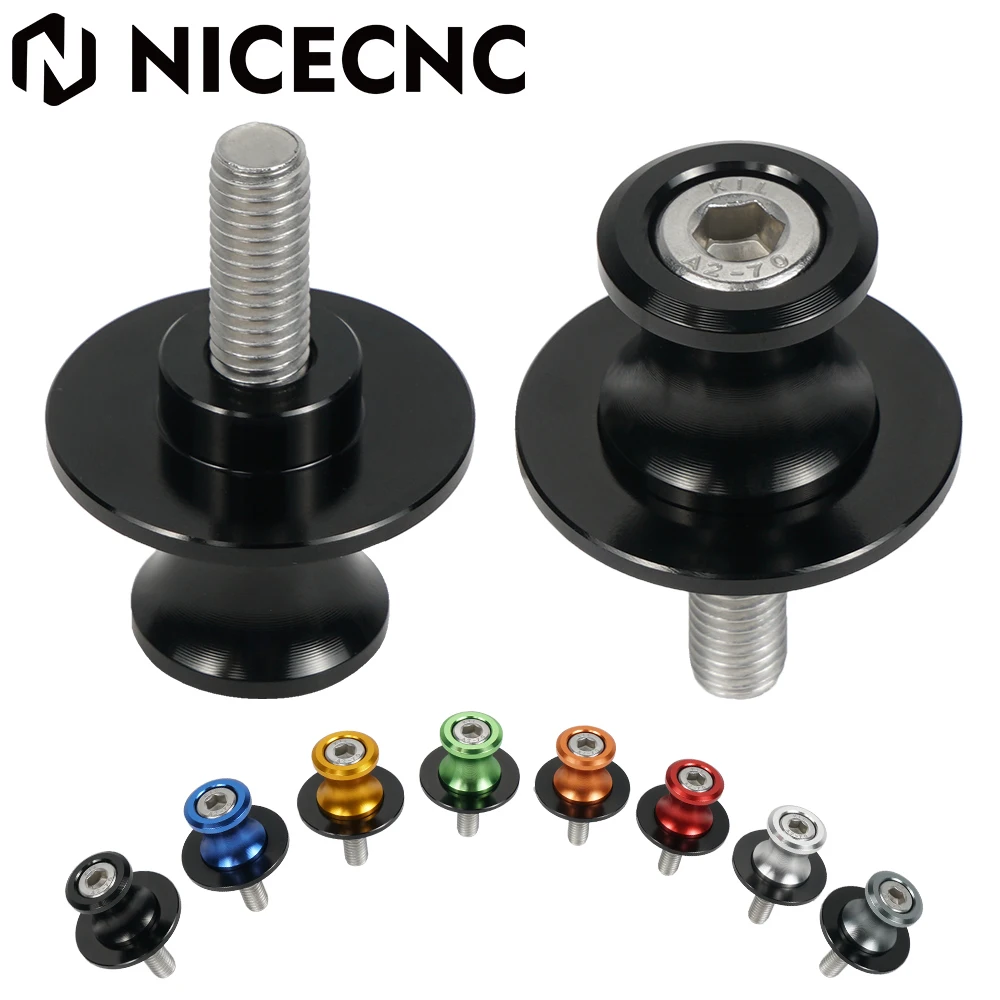 

M6 M8 M10 *1.25 Swingarm Sliders Spool Stand Screw For KTM Suzuki BMW For Kawasaki Honda For Yamaha Triumph 650 750 800 900 1000