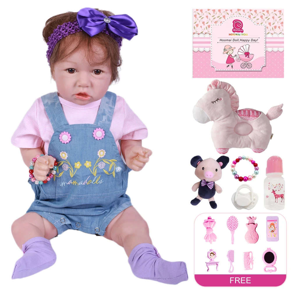 Силиконовая кукла-реборн для детей подарок на день рождения и Рождество мягкие