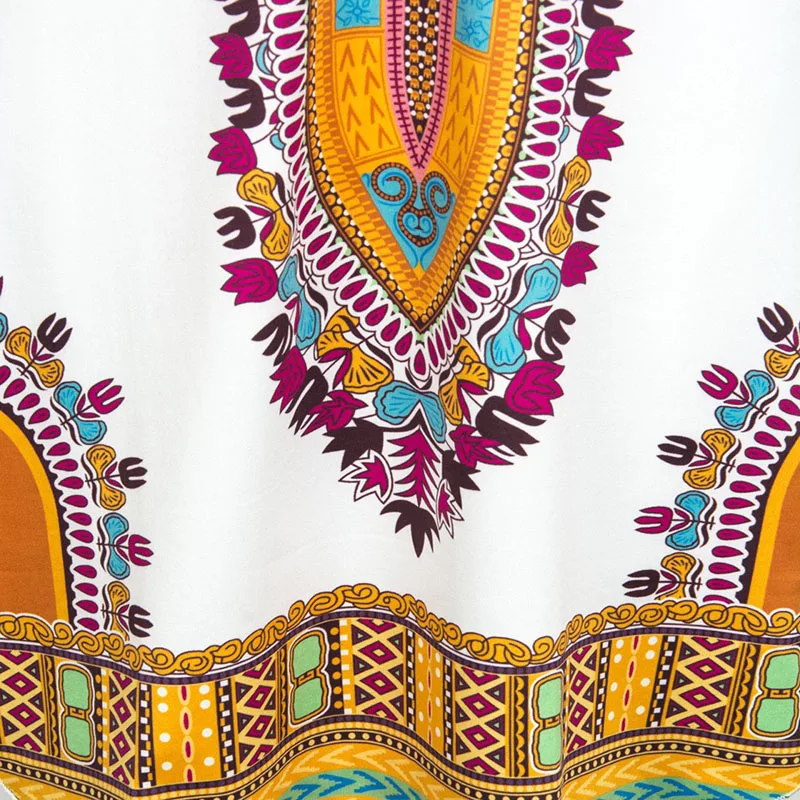 Повседневное платье бомбер с принтом Дашики в африканском стиле для женщин 1/2