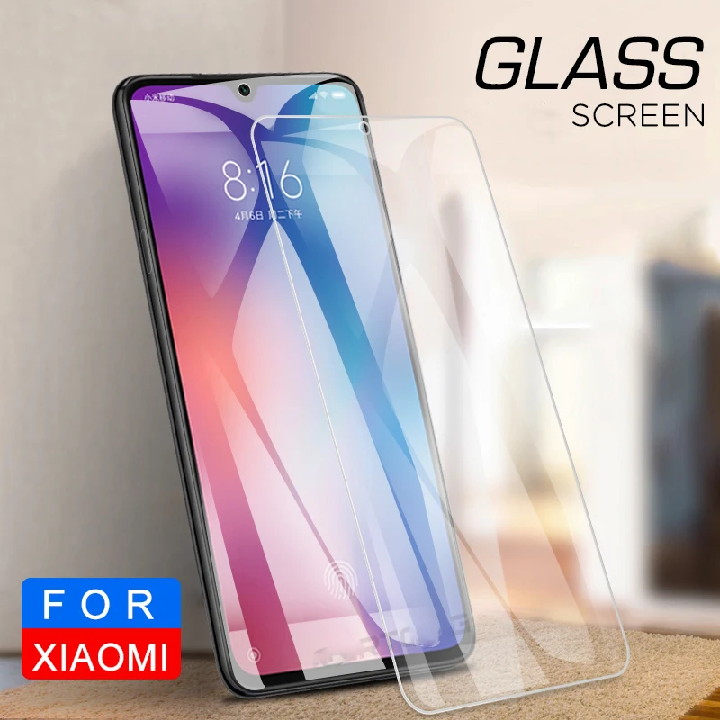 Защитное стекло закаленное 9H для Xiaomi Redmi Note 7 6 5 8 Pro 5A 7A Plus 6A | Мобильные телефоны и