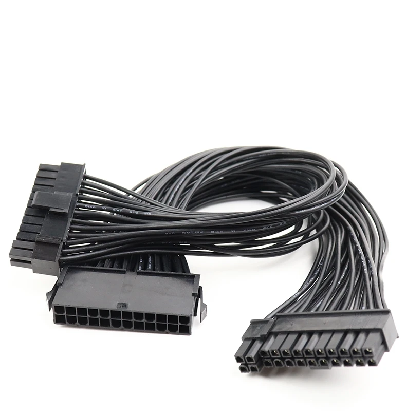 2 шт./упаковка адаптер для материнской платы|dual psu|24 pindual psu cable |