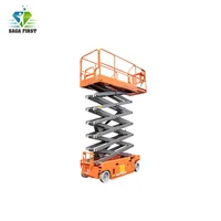 8m self propelled battery operated aerial work man lift platforms