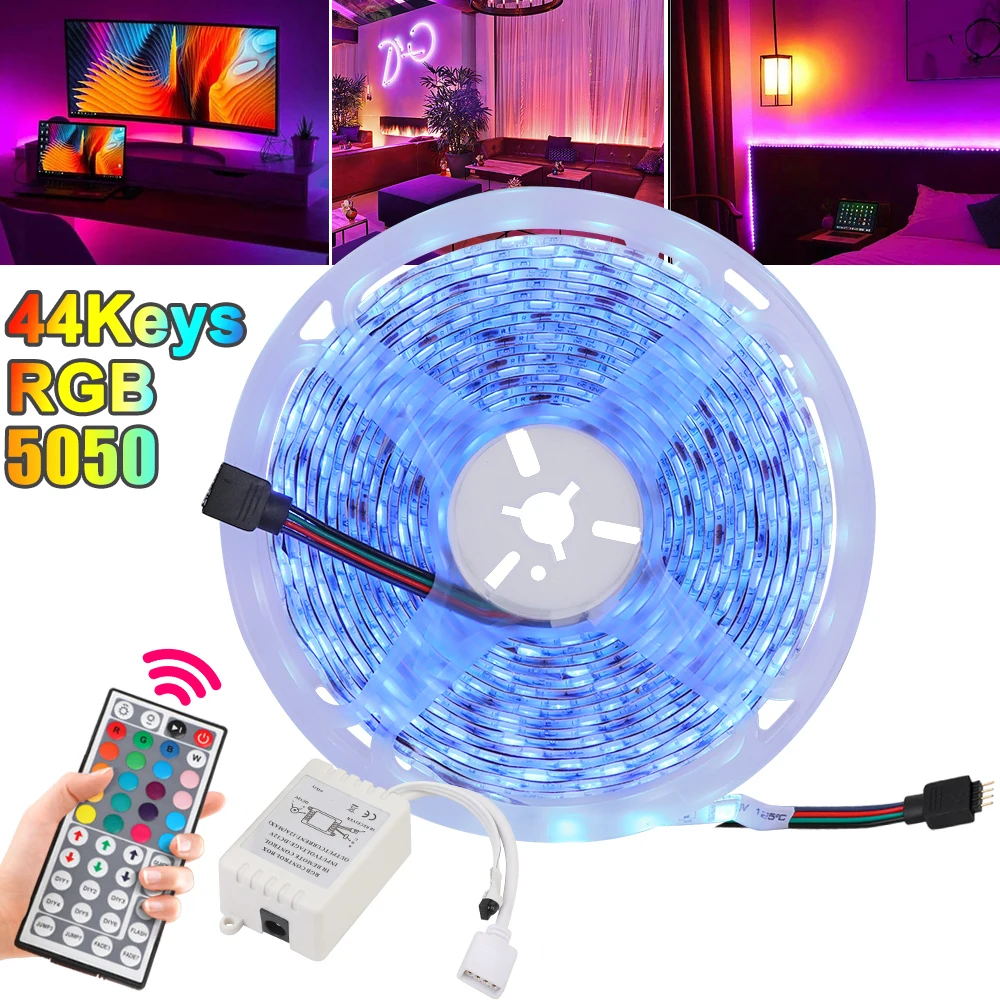 Горячая Распродажа Bluetooth Светодиодные ленты светильник RGB 5050 2835 гибкий ленточный