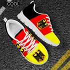 HYCOOL модные летние легкие спортивные кроссовки с принтом флага Германии, уличные кроссовки для баскетбола, ходьбы, бега, повседневные кроссовки унисекс