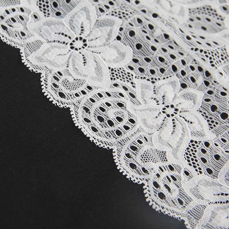 

Women's Large Size Exotic Underwear Set Lace Rings Corset Tulle Two-piece Pajamas