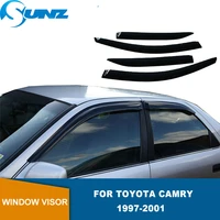 window visors for toyota camry xv20 1997 1998 1999 2000 2001 side window deflector wind vent rain guard visors door visors sunz