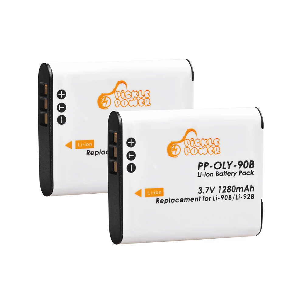 4xLI-90B LI 90B LI-92B Li90B Battery and Dual Charger for Olympus Tough TG-6 TG-5 TG-Tracker SH-1 SH-2 SP-100 IHS TG-1TG-2 | Электроника