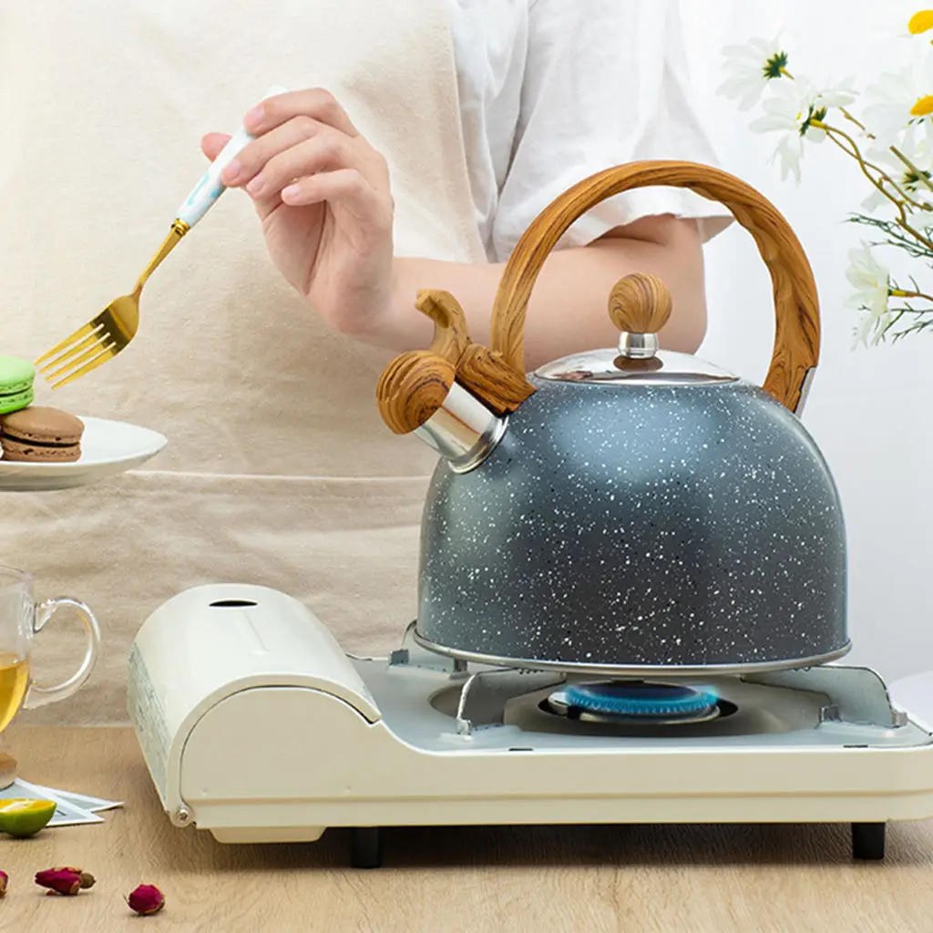 

Stainless Steel Whistling Kettle Coffee Tea Pot for Travel Hiking Boiling Coffee Teapot Gas Stove Induction Cooker Kitchenware