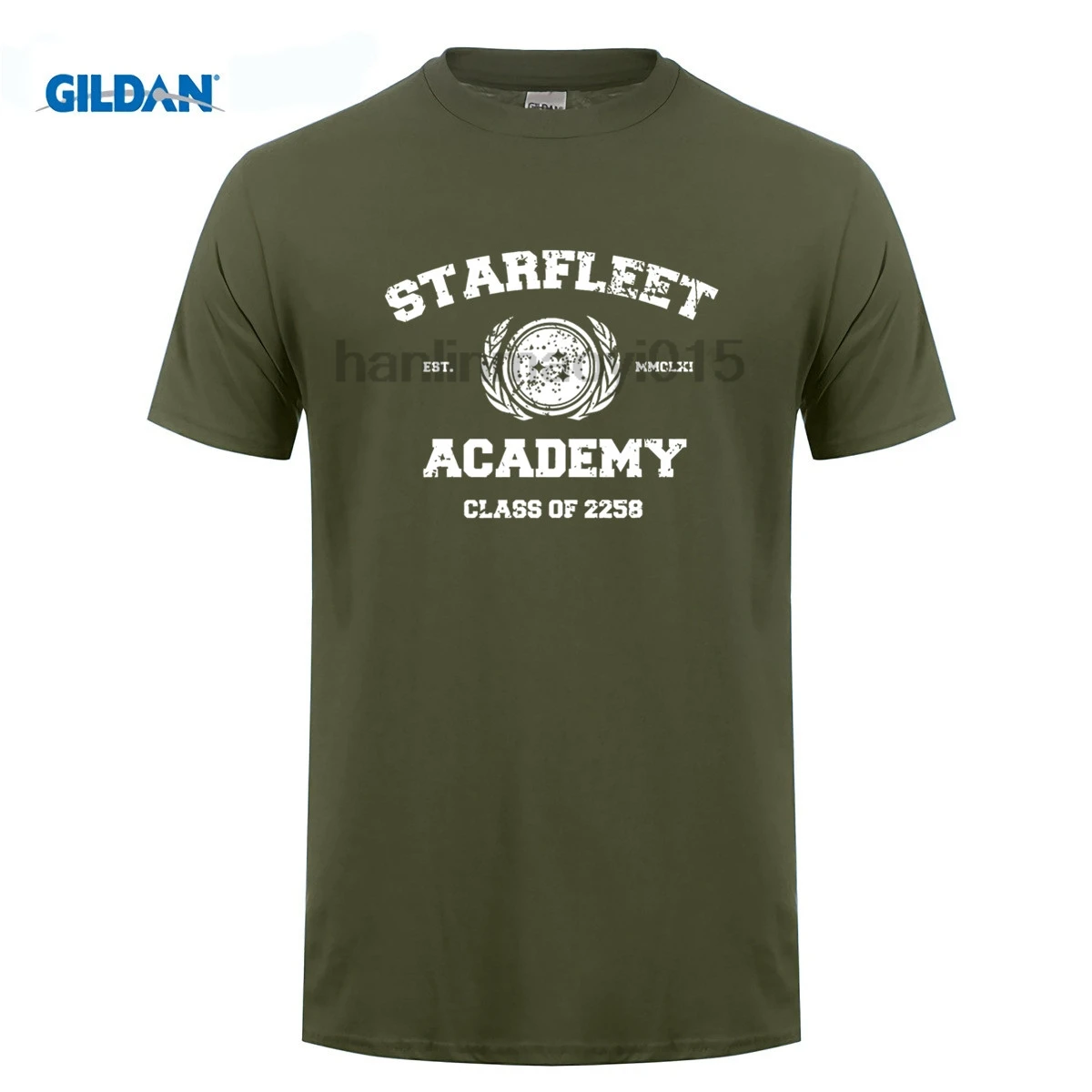 100% хлопковая Футболка с круглым вырезом и принтом Звездный Парк | Мужская одежда