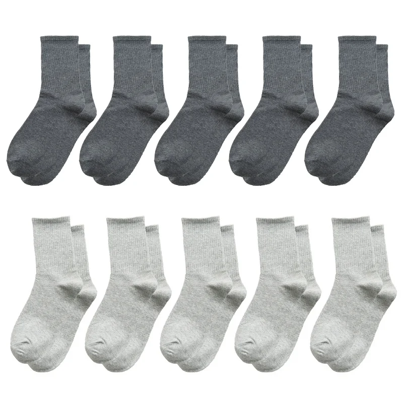 

ZARE Men's Cotton Socks New Style Black Business Men Socks Soft Breathable Summer Winter for Male Plus Size A1 C42