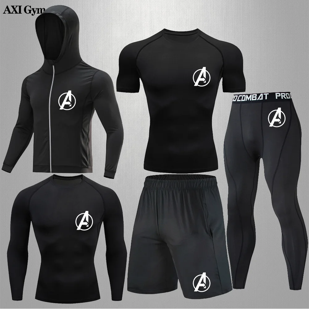 

Muay Thai Bjj Fighting Fitness Training Sportswear Gym Jogging Compression Tights Running Sport Shirt Basketball Training Clothe