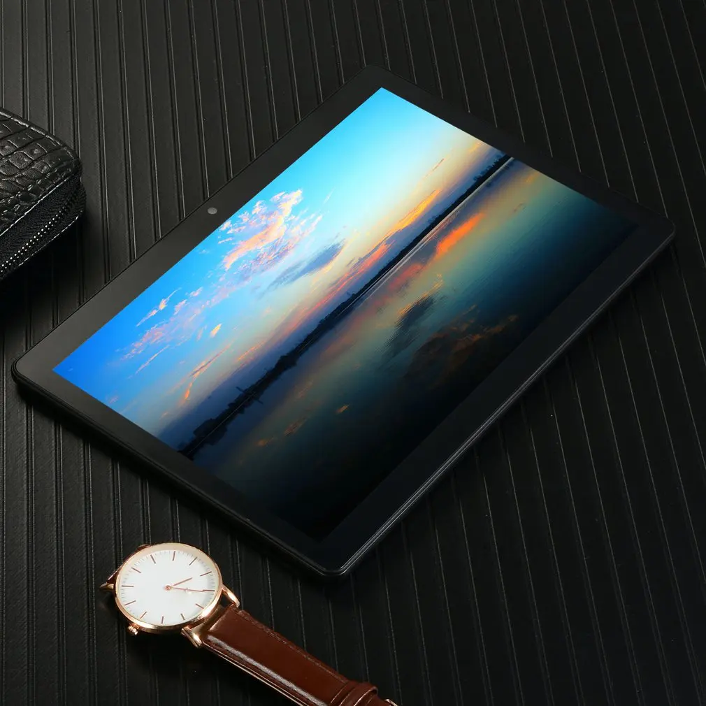 

10.1 Inch Notebook Android Laptop Android Tablets Wifi Mini Computer Netbook Dual Camera Dual Sim Tablet Gps Telephone EU Black