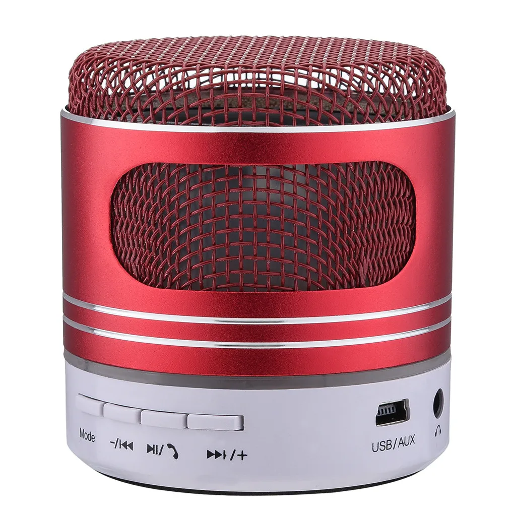 VOBERRY портативный 3 Вт Новый Hi Fi динамик Мини Bluetooth USB светодиодный светильник