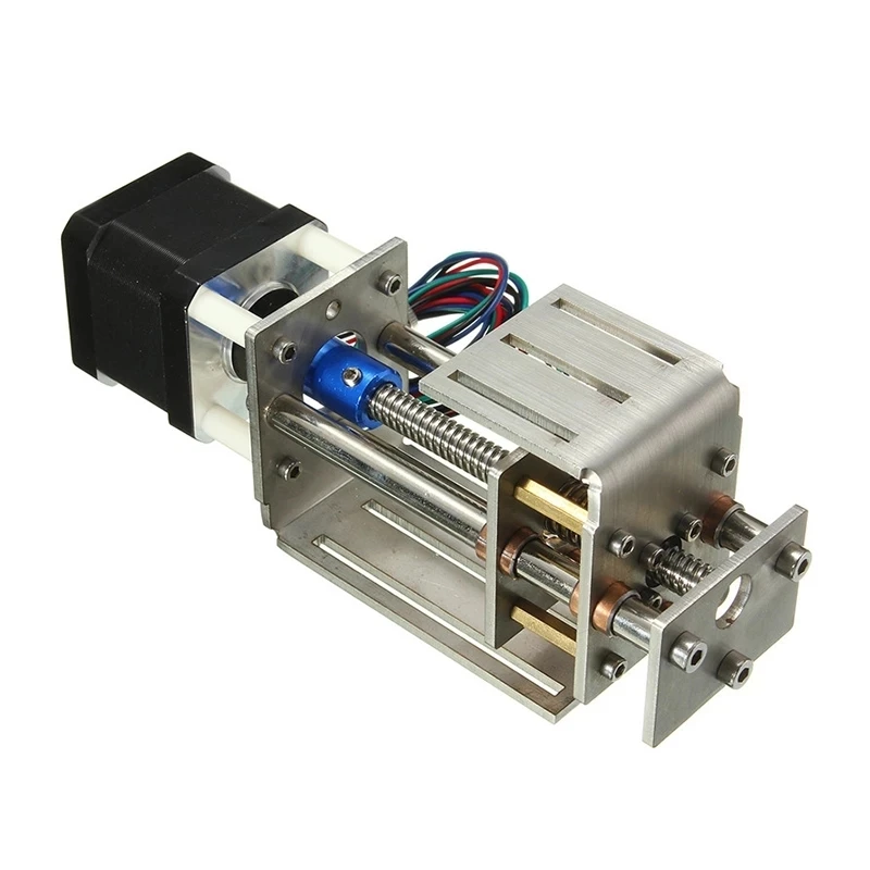 

CNC Z axis sliding table DIY Milling small transmission module 50/60/100mm distance 3 Axis Engraving Machine course kit