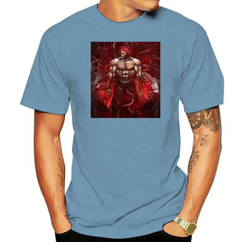 

Men tshirt Baki The king Yujiro Hanma Classic T Shirt women T-Shirt tees top