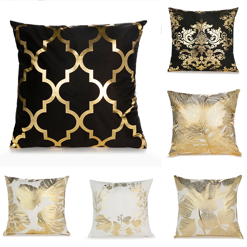 FENGRISE 45x45 см декоративные подушки наволочка из хлопка и льна рождественский