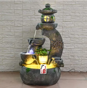 Креативный фонтан для воды ландшафтное украшение простой европейский стиль