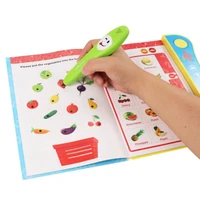 kids letter number learning reading machine puzzle educational tablet book toy