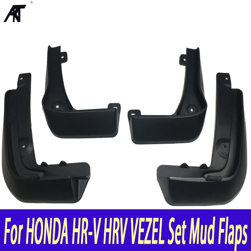 Брызговики для HONDA HR V HRV VEZEL 2014 2020 набор брызговиков брызговики передние и задние