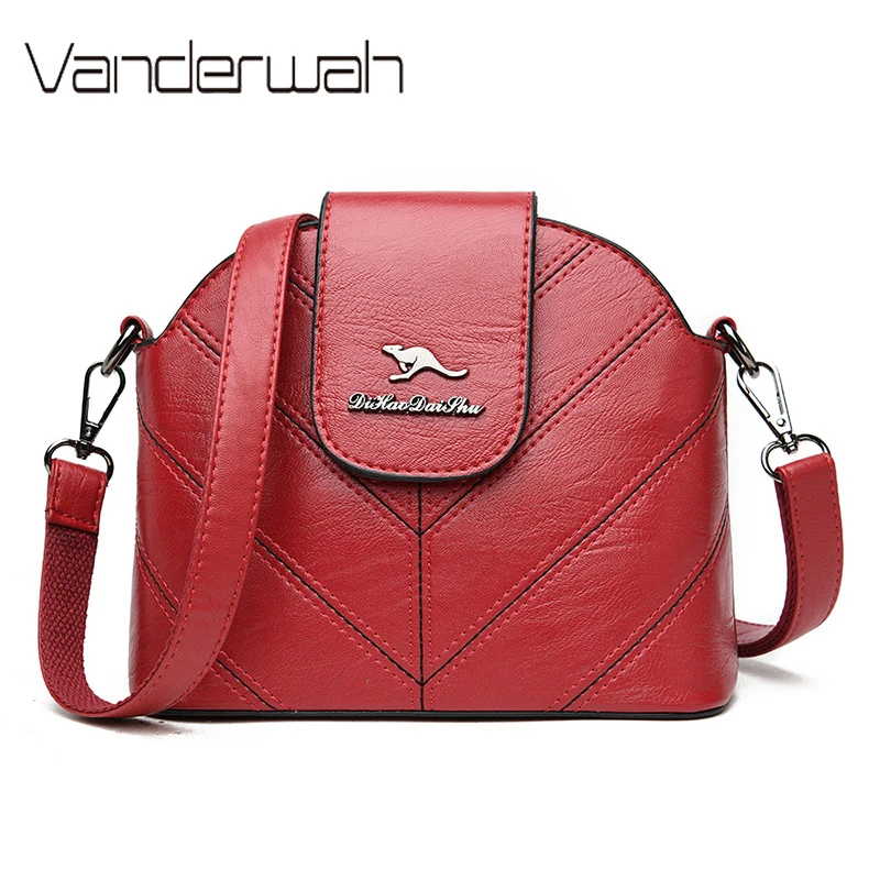 Повседневные маленькие сумки через плечо из искусственной кожи для женщин