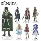 Акриловая Двусторонняя модельная пластина с изображением героев из The Rising Of The Shield, фигурка Raphtalia Firo, стоячий знак, аниме, Настольная Фотография, подарки