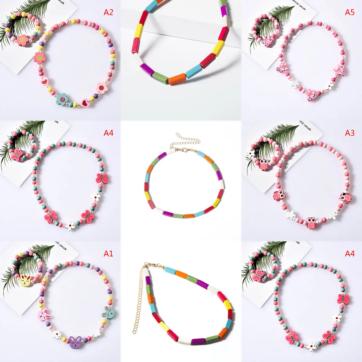 Бохо многоцветные Геометрические Квадратные бусы кулон ожерелье чокер женские