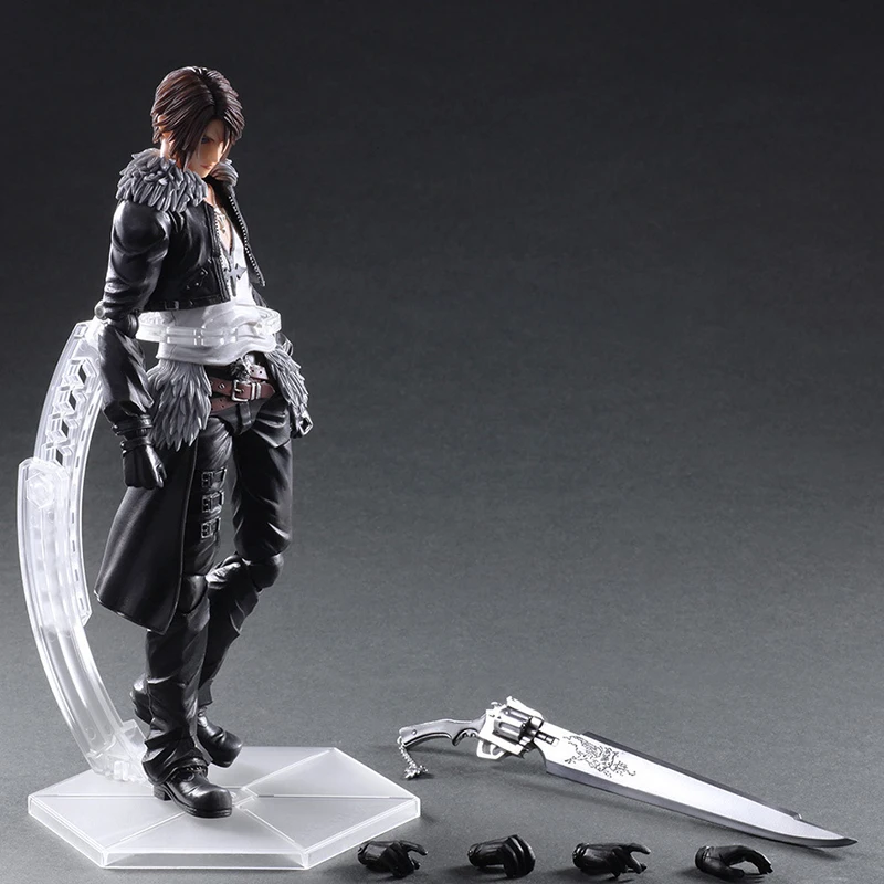 Final Fantasy Figure Play Arts Kai Squall Leonhart Cloud Strife Sephiroth FF VIII FF8 Model Toy 28CM | Игрушки и хобби
