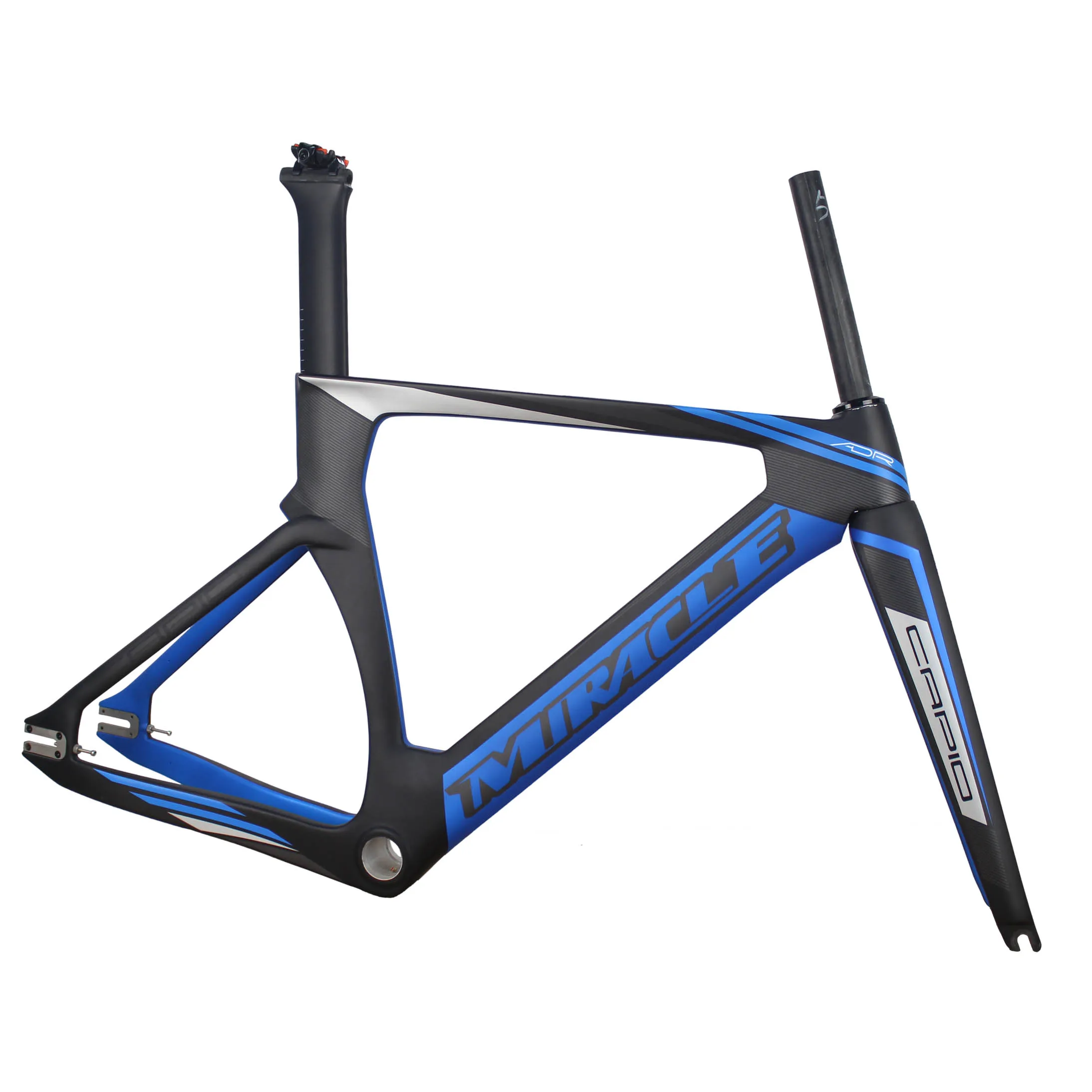 

Miracle Aero track bike carbon frame 49cm fixed gear carbon frame